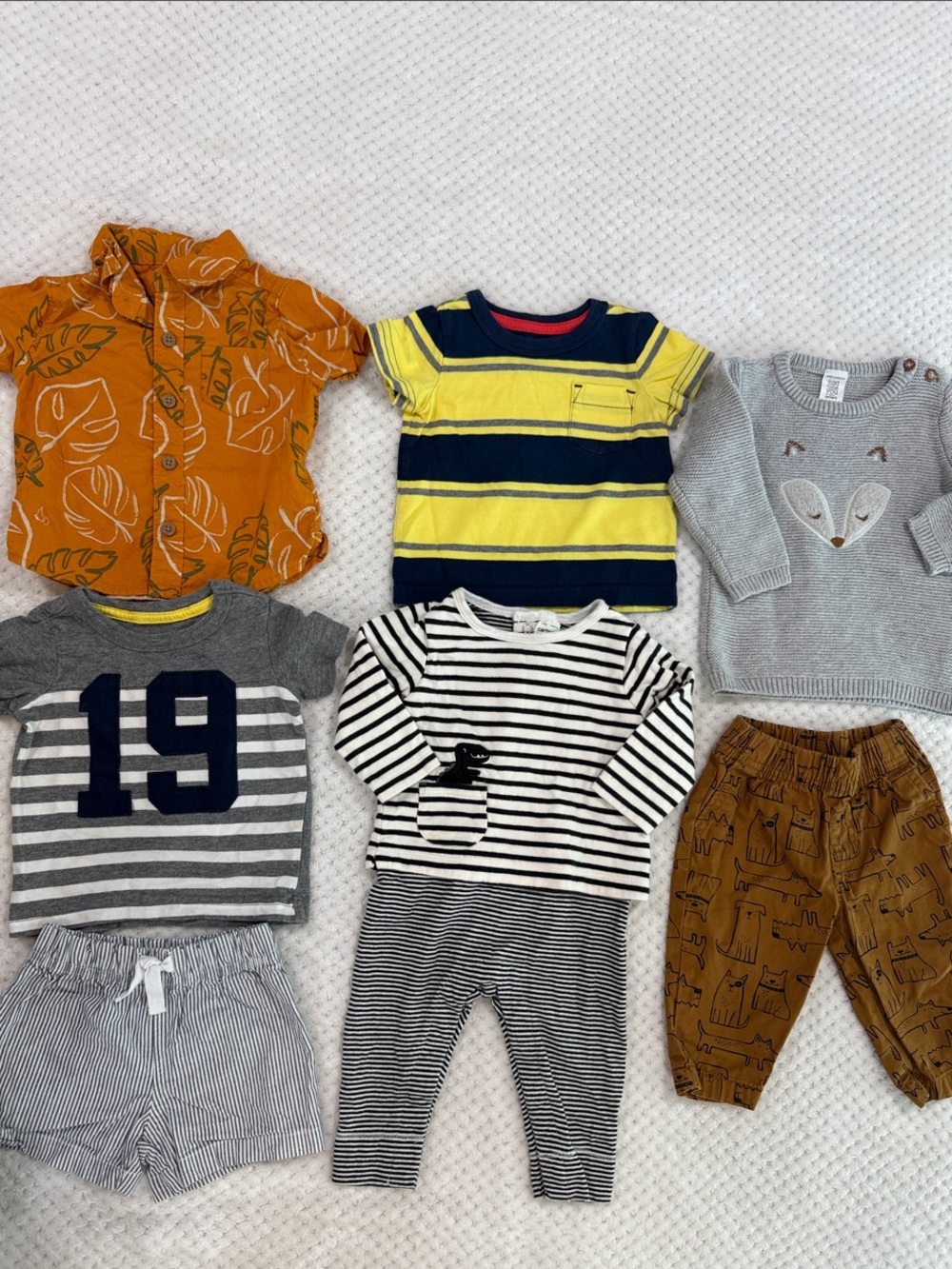 Carter’s Baby Boy 6M Clothing Bundle | 8 Pieces